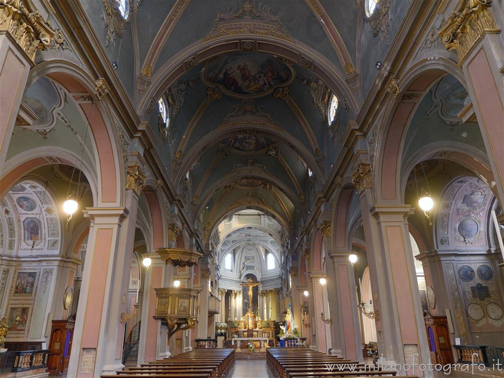 Caravaggio (Bergamo, Italy) - Interior of the Church of the Saints Fermo and Rustico